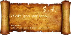 Virágos Adrienn névjegykártya